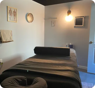 Treatment room at MOOD Wellness Lounge